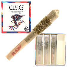 CLSCS 4pk Infused-Rosin Preroll Modified Reunion/Dolce Banana