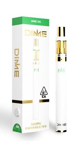 DIME .6g Disposable Pen DIME OG (Indica)
