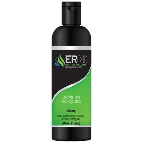 ER CBD 200mg Hand and Body lotion LAVENDER