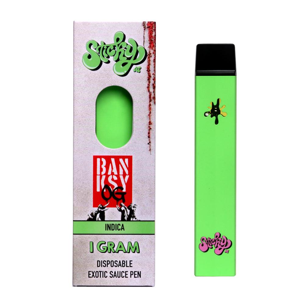 Sticky 1g Disposable Exotic Sauce Pen BANKSY OG