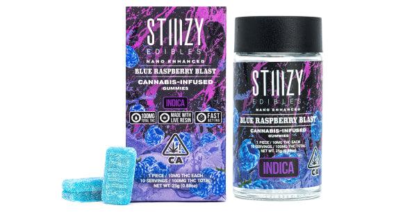 STIIIZY 100mg THC Gummy BLUE RAPSBERRY BLAST
